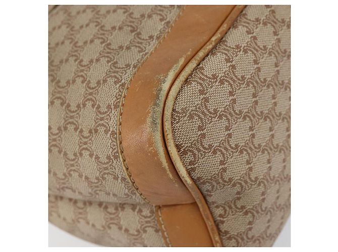 Céline Borsa a Spalla in Tela Macadam CELINE Beige Auth BA8004 - vista 14