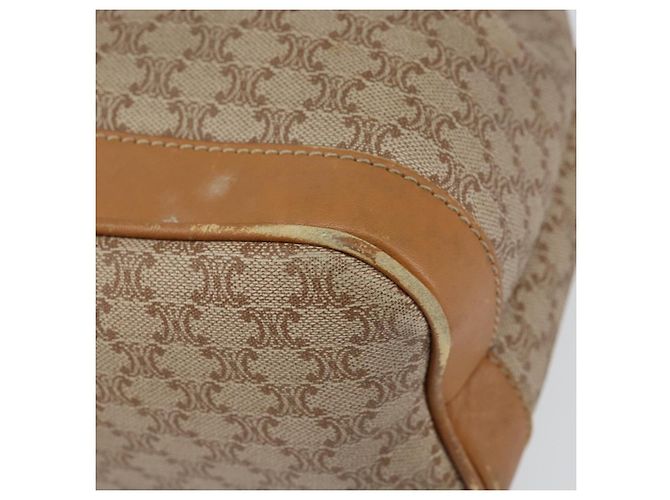 Céline Borsa a Spalla in Tela Macadam CELINE Beige Auth BA8004 - vista 15