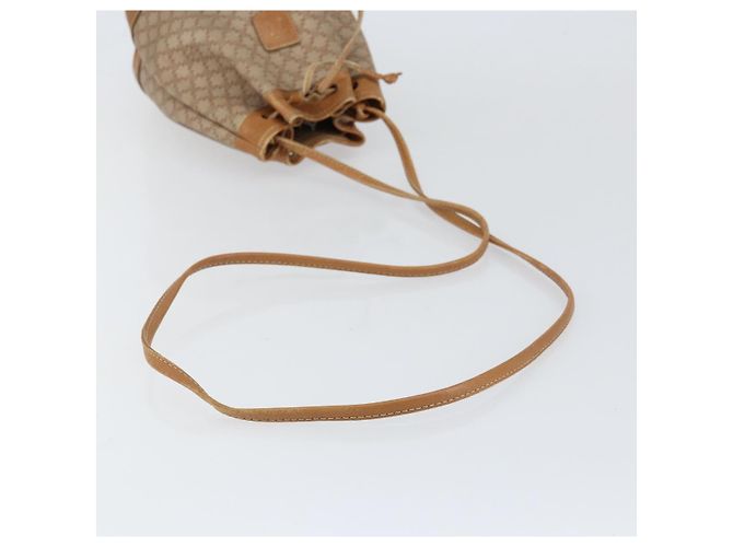 Céline Borsa a Spalla in Tela Macadam CELINE Beige Auth BA8004 - vista 7
