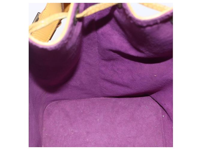 Noe LOUIS VUITTON Borsa a Spalla Petit Noé Epi Gialla M44109 LV Auth BA7921 Giallo - vista 18