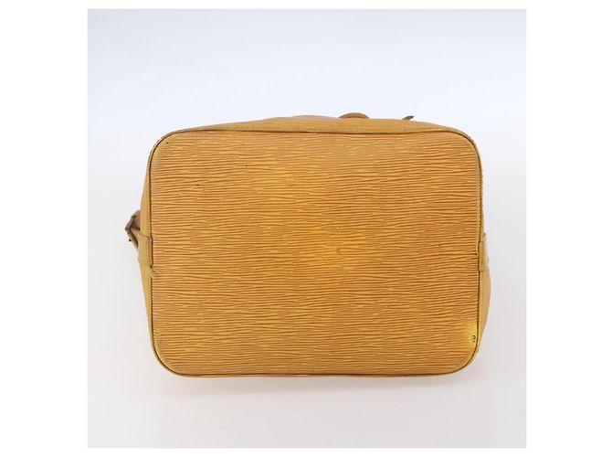 Noe LOUIS VUITTON Borsa a Spalla Petit Noé Epi Gialla M44109 LV Auth BA7921 Giallo - vista 5
