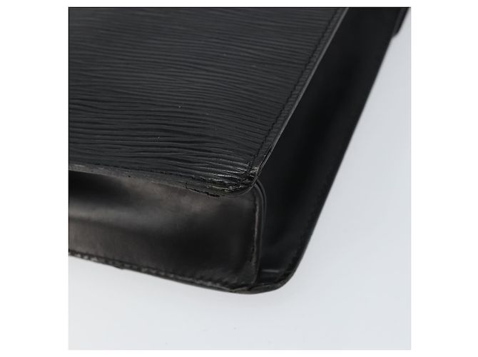 LOUIS VUITTON Borsa a Mano Epi Monceau 28 Nera M52122 LV Auth ka020 Nero - vista 16