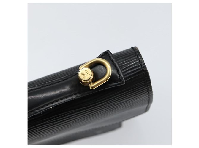 LOUIS VUITTON Borsa a Mano Epi Monceau 28 Nera M52122 LV Auth ka020 Nero - vista 18