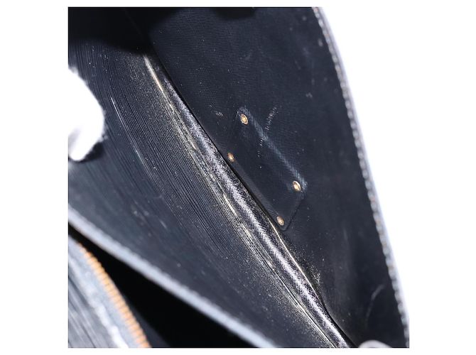 LOUIS VUITTON Borsa a Mano Epi Monceau 28 Nera M52122 LV Auth ka020 Nero - vista 25