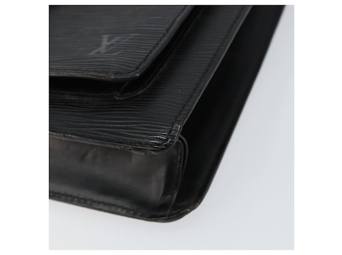 LOUIS VUITTON Borsa a Mano Epi Monceau 28 Nera M52122 LV Auth ka020 Nero - vista 8