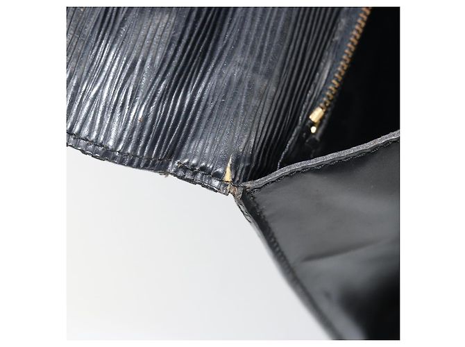 LOUIS VUITTON Borsa a Mano Epi Monceau 28 Nera M52122 LV Auth ka020 Nero - vista 9
