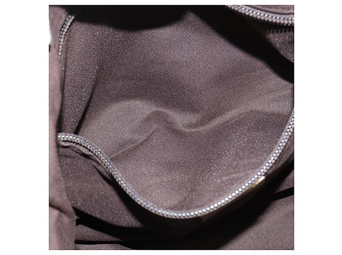 Borsa a Spalla Gucci GG Canvas Sherry Line Beige Oro 181092 Auth 150514 D'oro - vista 19