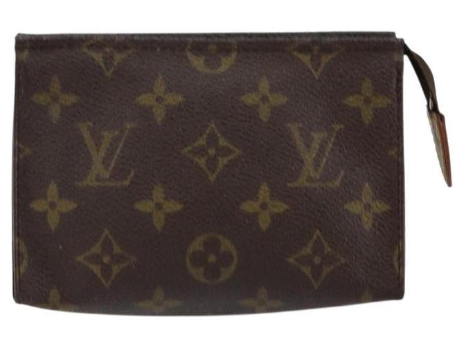 LOUIS VUITTON Poche Toilette Monogram 15 M47546 LV Auth 148123 Monogramma - vista 13