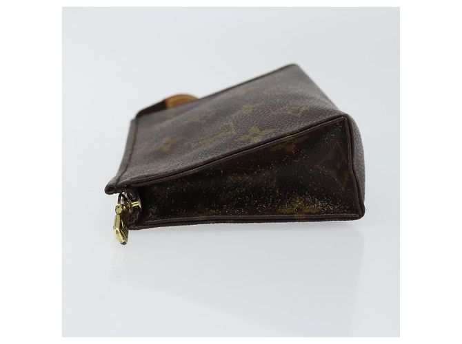 LOUIS VUITTON Poche Toilette Monogram 15 M47546 LV Auth 148123 Monogramma - vista 4