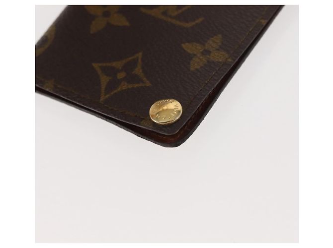 LOUIS VUITTON Monogram Porto Cartas Crdit Pression Estuche de Tarjetas M60937 Auth 147099 Monograma - vista 16