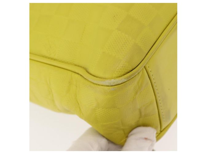 LOUIS VUITTON Borsa 2Way Tadao PM Damier Anfini Gialla N41393 LV Auth ep11572 Giallo - vista 17