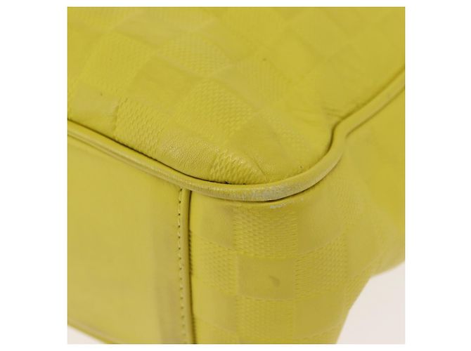 LOUIS VUITTON Borsa 2Way Tadao PM Damier Anfini Gialla N41393 LV Auth ep11572 Giallo - vista 18