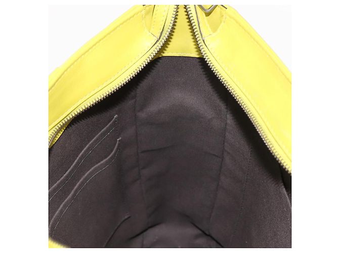 LOUIS VUITTON Borsa 2Way Tadao PM Damier Anfini Gialla N41393 LV Auth ep11572 Giallo - vista 21