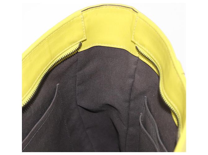 LOUIS VUITTON Borsa 2Way Tadao PM Damier Anfini Gialla N41393 LV Auth ep11572 Giallo - vista 22