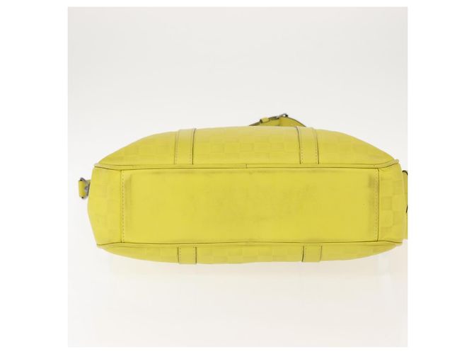 LOUIS VUITTON Borsa 2Way Tadao PM Damier Anfini Gialla N41393 LV Auth ep11572 Giallo - vista 5