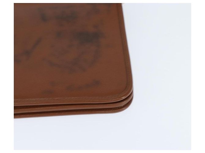 Borsa a spalla con catena Christian Dior in pelle marrone dorato Auth BA7503 D'oro - vista 11