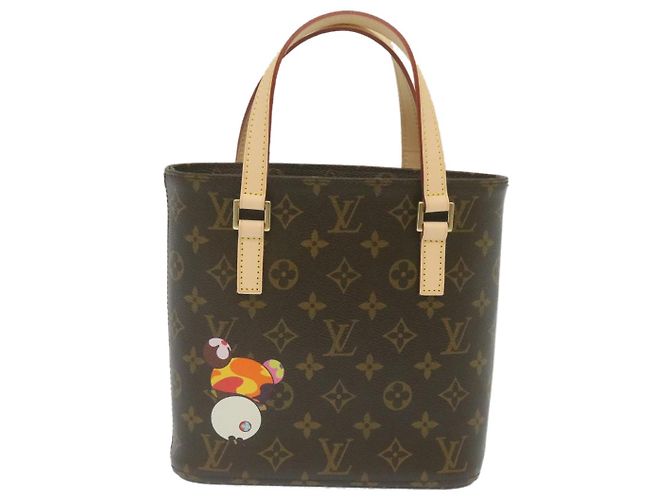 LOUIS VUITTON Monogram Panda TakashiMurakami Vavin PM Borsa Tote M51173Auth26131SAV Monogramma - vista 2