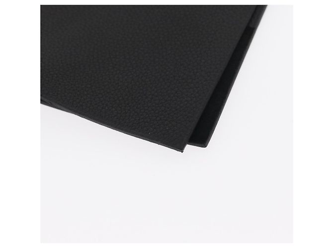Hermès HERMES Yuris MM Copertura per Note in Pelle Nera Auth 157160V Nero - vista 15