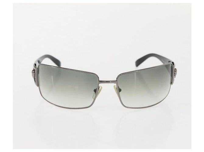 Occhiali da sole Medusa VERSACE in plastica nera Auth bs30255 Nero - vista 13