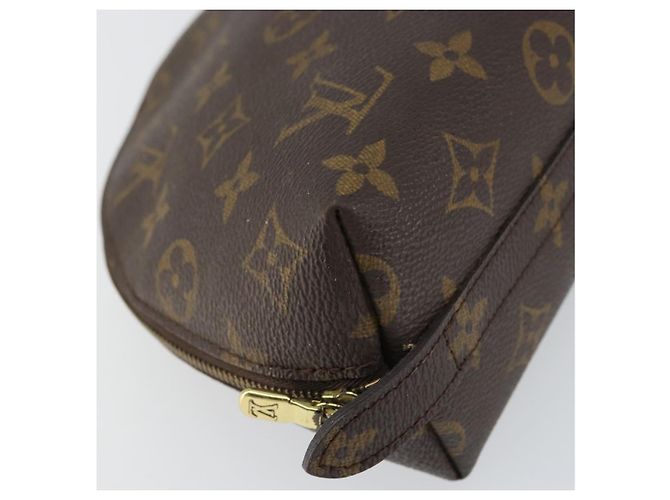 LOUIS VUITTON Pochette Cosmetica Demi Ronde Monogram M47520 LV Auth 157606 Monogramma - vista 14