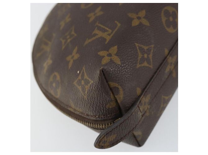 LOUIS VUITTON Pochette Cosmetica Demi Ronde Monogram M47520 LV Auth 157606 Monogramma - vista 16