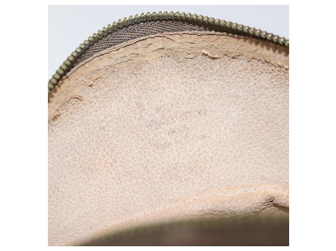 LOUIS VUITTON Pochette Cosmetica Demi Ronde Monogram M47520 LV Auth 157606 Monogramma - vista 8