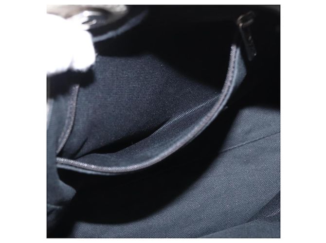CHANEL Deauville Kette Tote Tasche aus Canvas Grau Silber CC Auth bs31505 - Ansicht 22