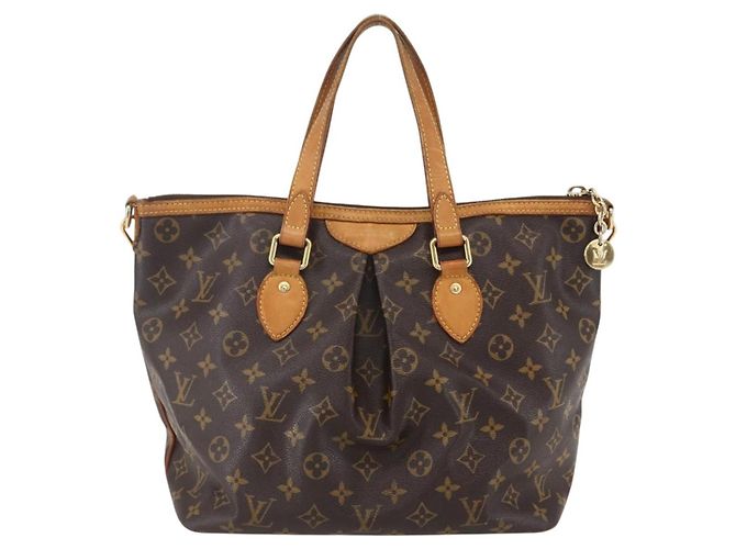 LOUIS VUITTON Borsa Tote Monogram Palermo PM M40145 LV Auth 156193 Monogramma - vista 2