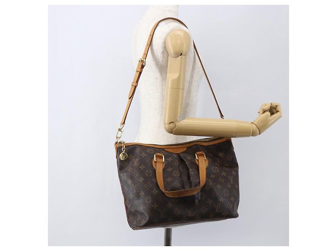LOUIS VUITTON Borsa Tote Monogram Palermo PM M40145 LV Auth 156193 Monogramma - vista 26