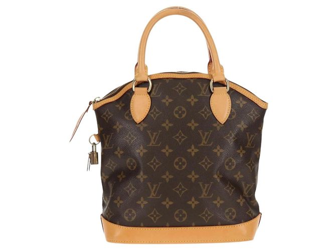LOUIS VUITTON Monogram Lockit Handtasche M40102 LV Auth 153725V Monogramm - Ansicht 13