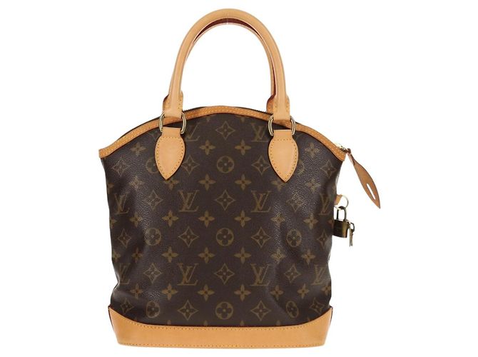 LOUIS VUITTON Monogram Lockit Handtasche M40102 LV Auth 153725V Monogramm - Ansicht 2