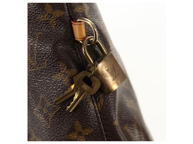 LOUIS VUITTON Monogram Lockit Handtasche M40102 LV Auth 153725V Monogramm - Ansicht 9