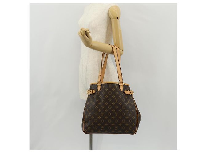 LOUIS VUITTON Borsa Tote Verticale Batignolles Monogram M51153 LV Auth 148670SAV Monogramma - vista 24