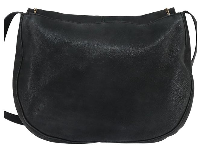 FENDI Schultertasche aus Polyester Schwarz Gold Auth ep11289 Golden - Ansicht 2