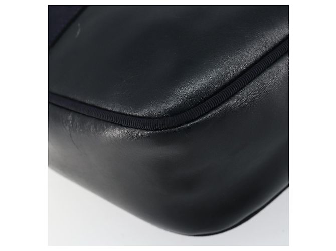 Borsa a Spalla Vala in Pelle Blu Navy e Oro Auth BA7059 di Salvatore Ferragamo D'oro - vista 15