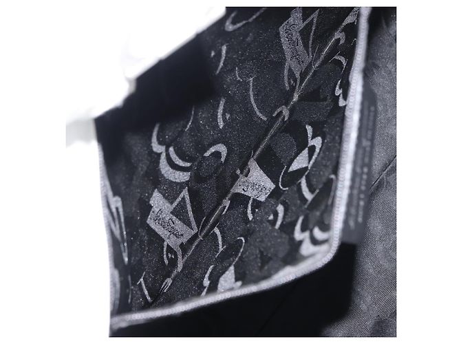 Gancini Tote Bag Emaille Weiß Salvatore Ferragamo Auth 147620 - Ansicht 19