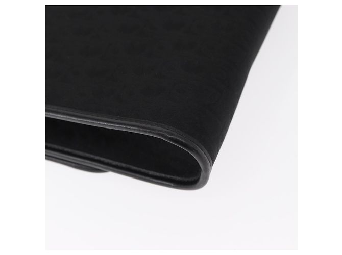Borsa a spalla in tela Trotter Christian Dior nera e oro Auth BA8649 Nero D'oro - vista 15