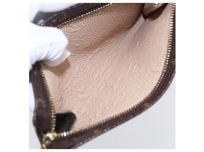 LOUIS VUITTON Pochette Monogram Bucket PM Accessorio LV Auth bs30149 Monogramma - vista 10