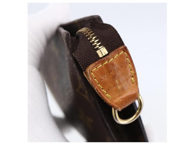 LOUIS VUITTON Pochette Monogram Bucket PM Accessorio LV Auth bs30149 Monogramma - vista 8