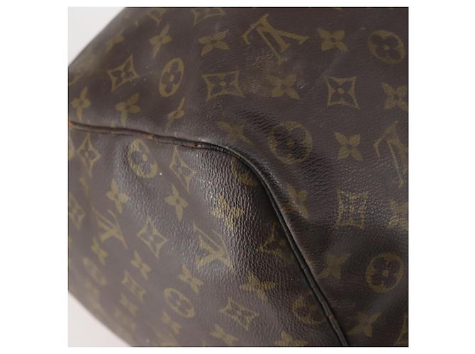 LOUIS VUITTON Borsa Boston Monogram Keepall 60 M41422 LV Auth 145183 Monogramma - vista 18