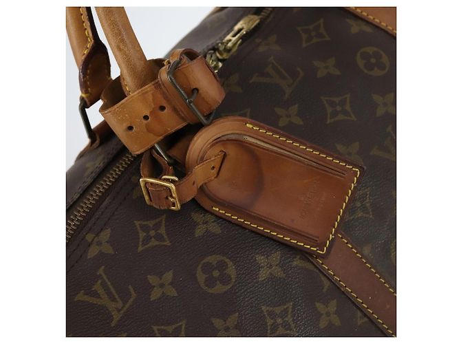 LOUIS VUITTON Borsa Boston Monogram Keepall 60 M41422 LV Auth 145183 Monogramma - vista 20