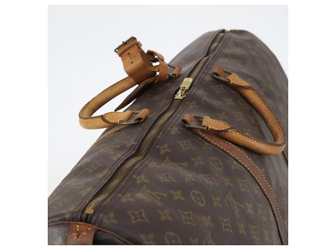 LOUIS VUITTON Borsa Boston Monogram Keepall 60 M41422 LV Auth 145183 Monogramma - vista 6