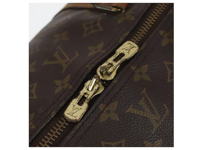 LOUIS VUITTON Borsa Boston Monogram Keepall 60 M41422 LV Auth 145183 Monogramma - vista 9