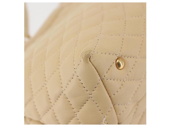 BALLY Borsa a Spalla in Pelle Beige Oro Auth 143330 D'oro - vista 15