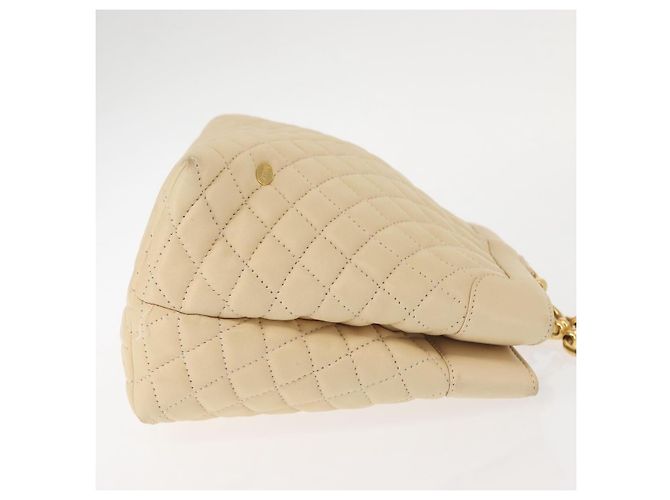 BALLY Borsa a Spalla in Pelle Beige Oro Auth 143330 D'oro - vista 3