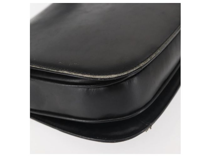 Borsa a Spalla in Pelle Blu Navy Oro Auth BA6320 di GUCCI D'oro - vista 16