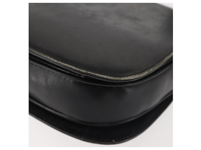 Borsa a Spalla in Pelle Blu Navy Oro Auth BA6320 di GUCCI D'oro - vista 17