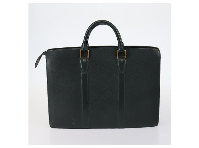 LOUIS VUITTON Borsa a Mano Monogram Taiga 2Set Verde LV Auth bs29562 Monogramma - vista 3