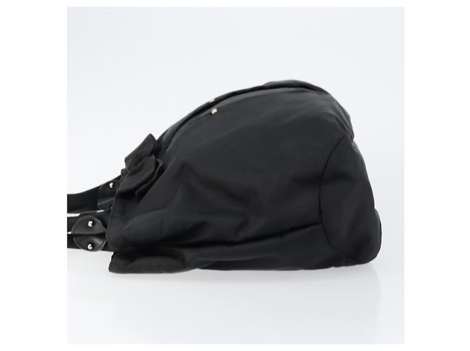 Borsa a mano Vala in pelle nera e oro Auth BA5683 di Salvatore Ferragamo Nero D'oro - vista 4