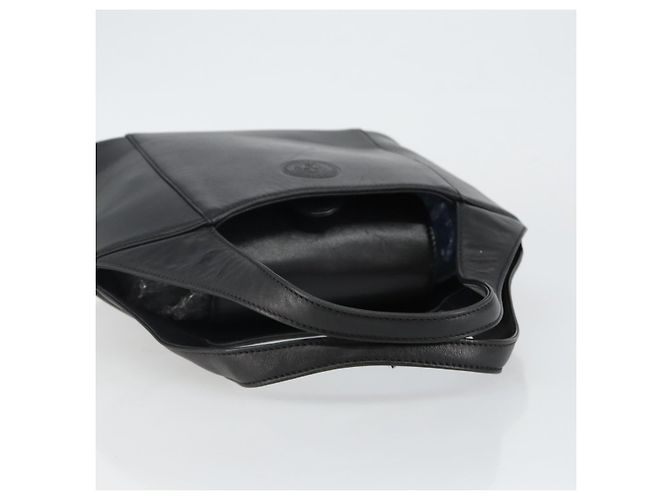 Borsa a mano Gianni Versace in pelle nera e oro Auth BA6268 Nero D'oro - vista 7